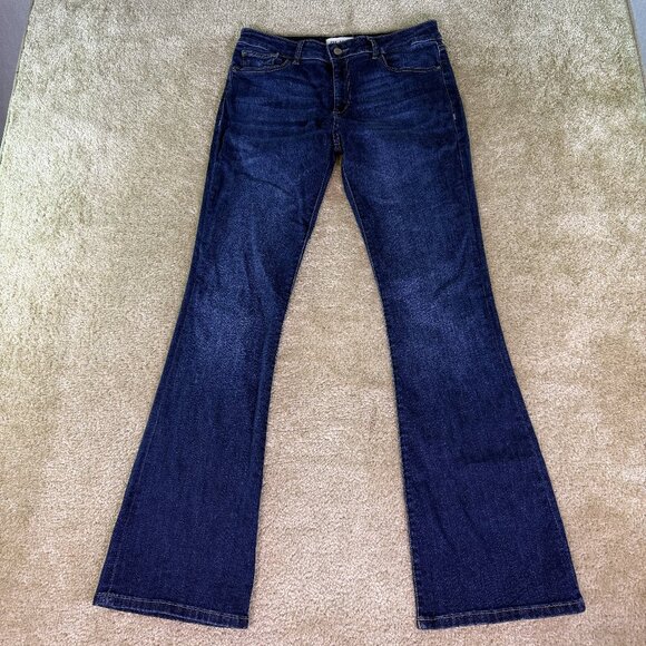 DL1961 Bridget Boot High Rise Jeans Womens 29 Bootcut Dark Wash Stretch E458 - Picture 1 of 15
